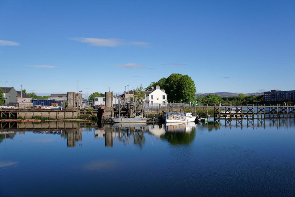 Renfrew Ferry, photo ©Thomas Lee
