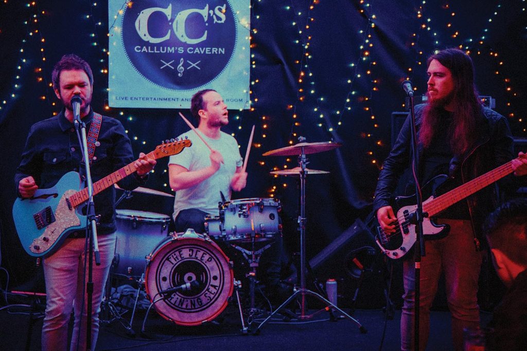 The Deep Shining Sea playing at Callum's Cavern