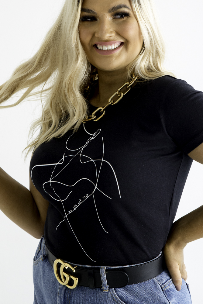 Fairlie Curved Tee