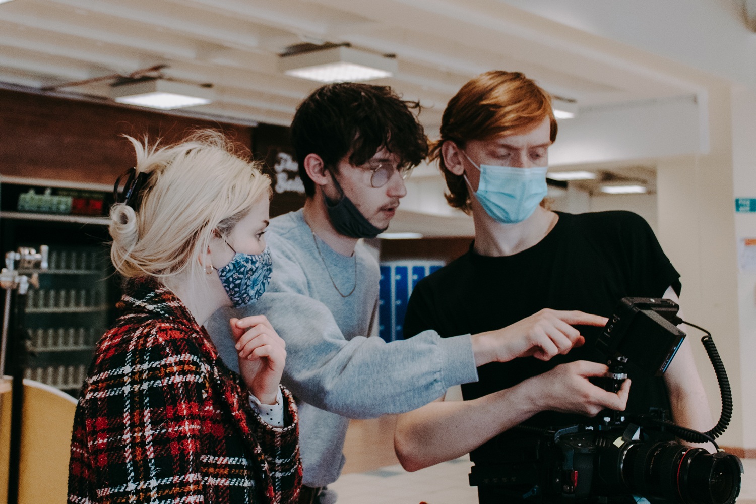 Kick the Door filming on location