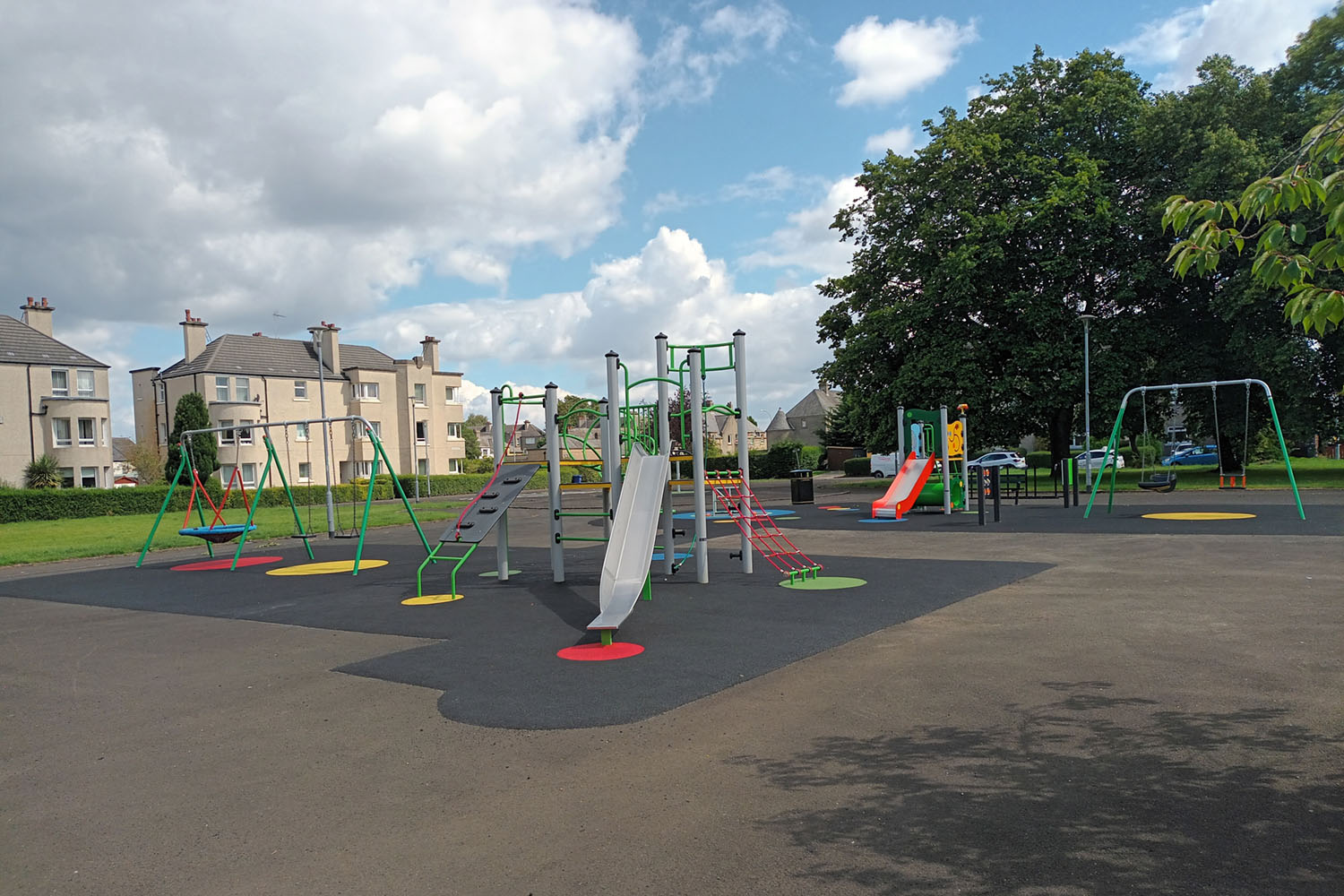 Brand-new play equipment