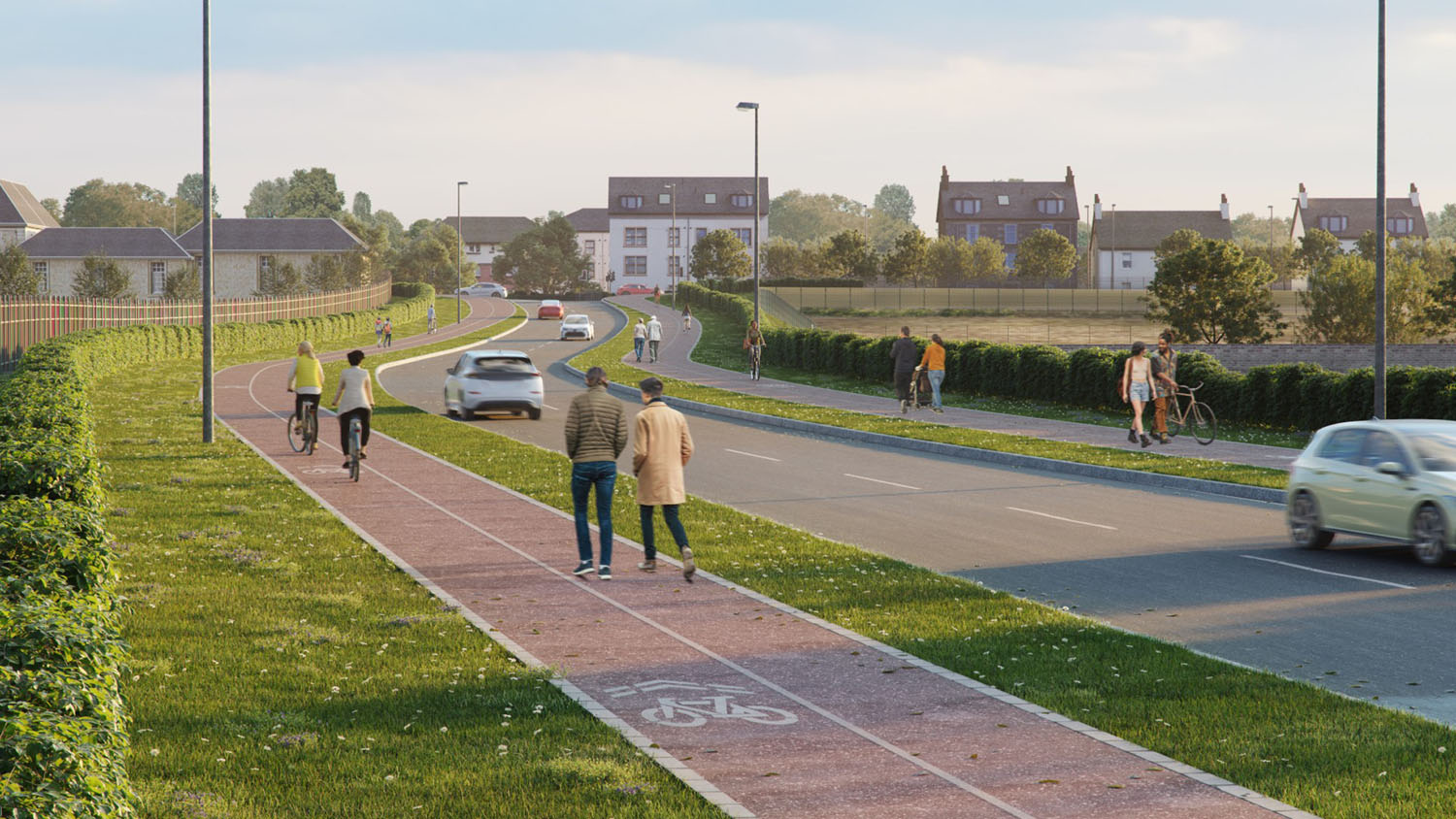 New riverside routes