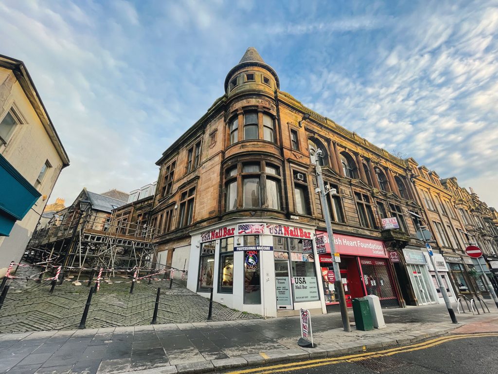 Paisley High Street Landmark