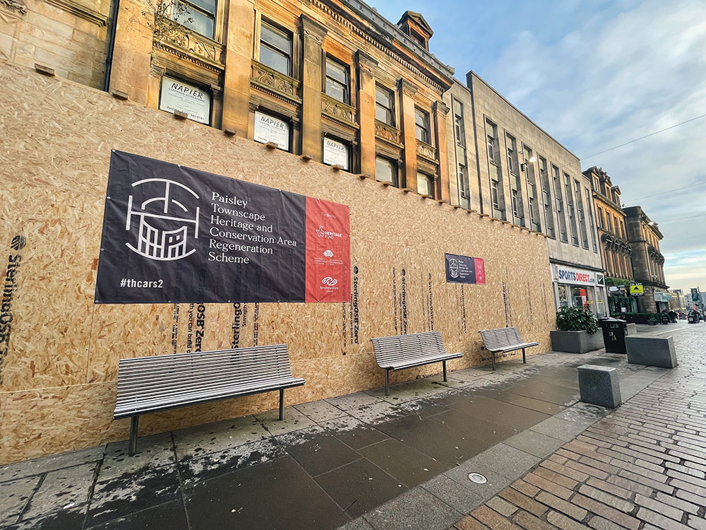 Paisley High Street Landmark