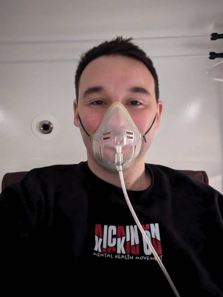 Hyperbaric oxygen therapy
